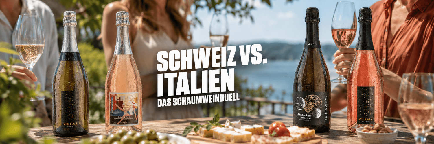 Schweiz vs. Italien: Das Schaumwein-Duell für den Apéro
