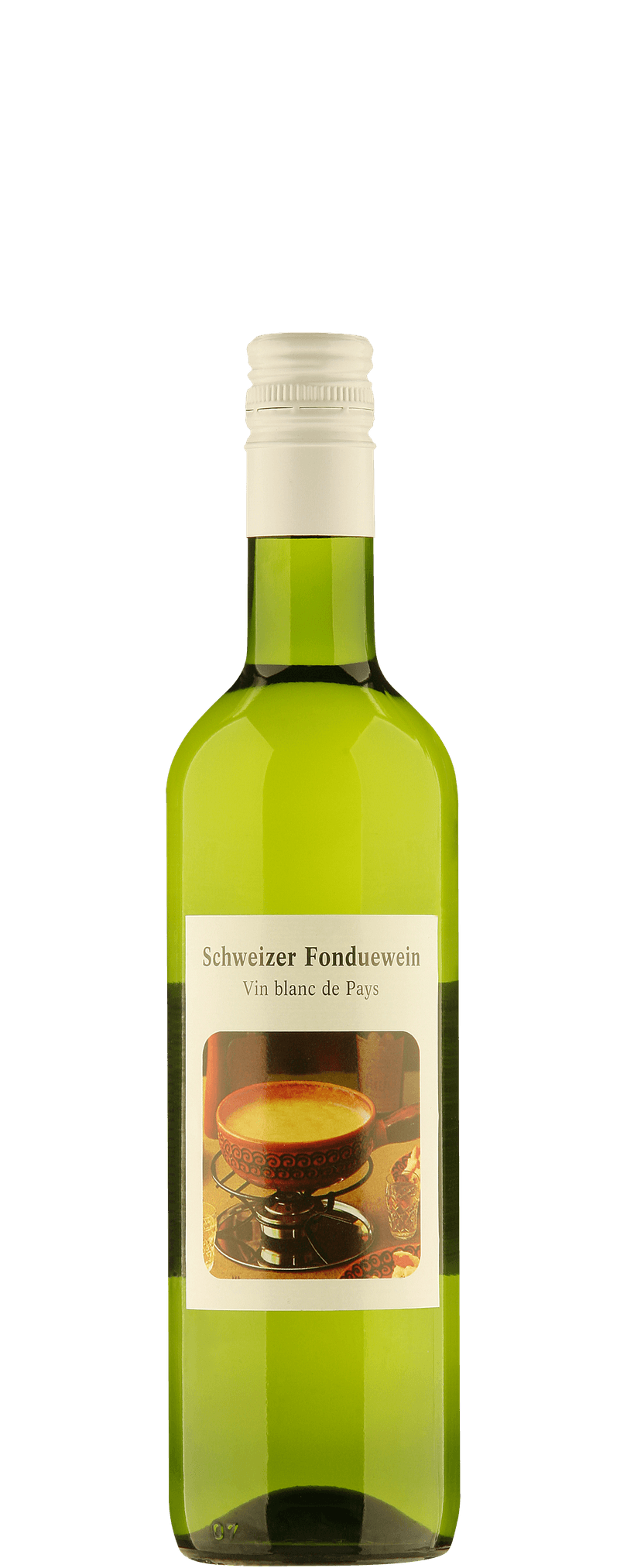Schweizer Fonduewein Vin de Pays Suisse