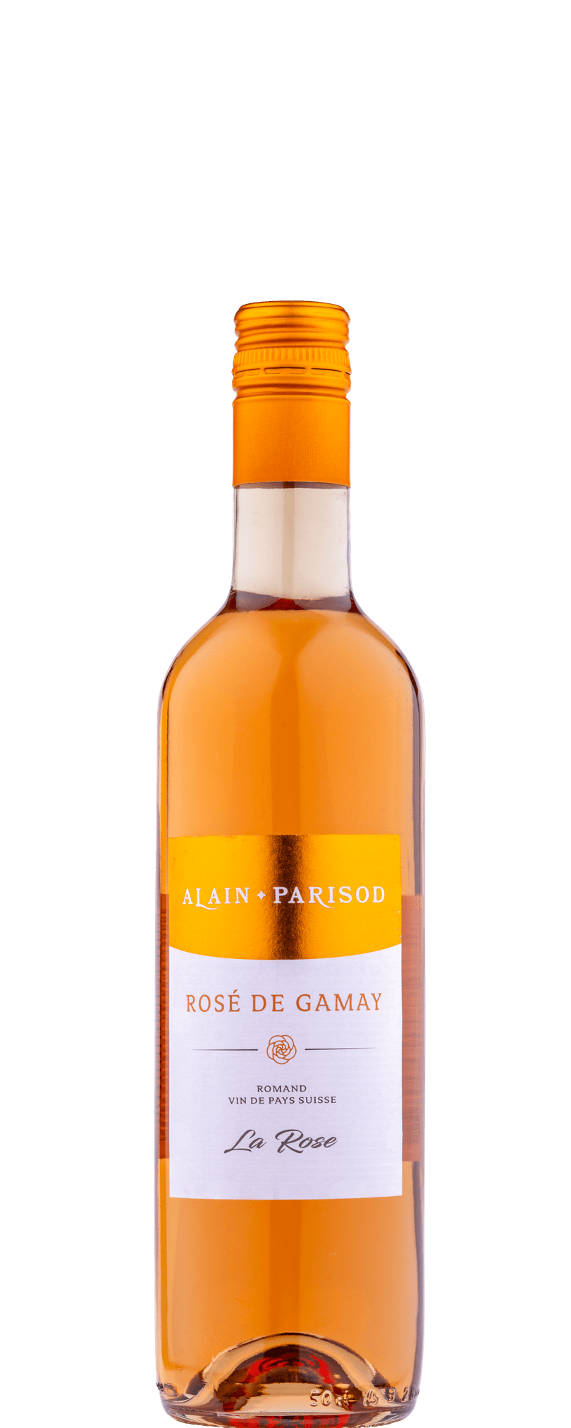 Alain Parisod Rosé de Gamay La Rose Vin de Pays Romand