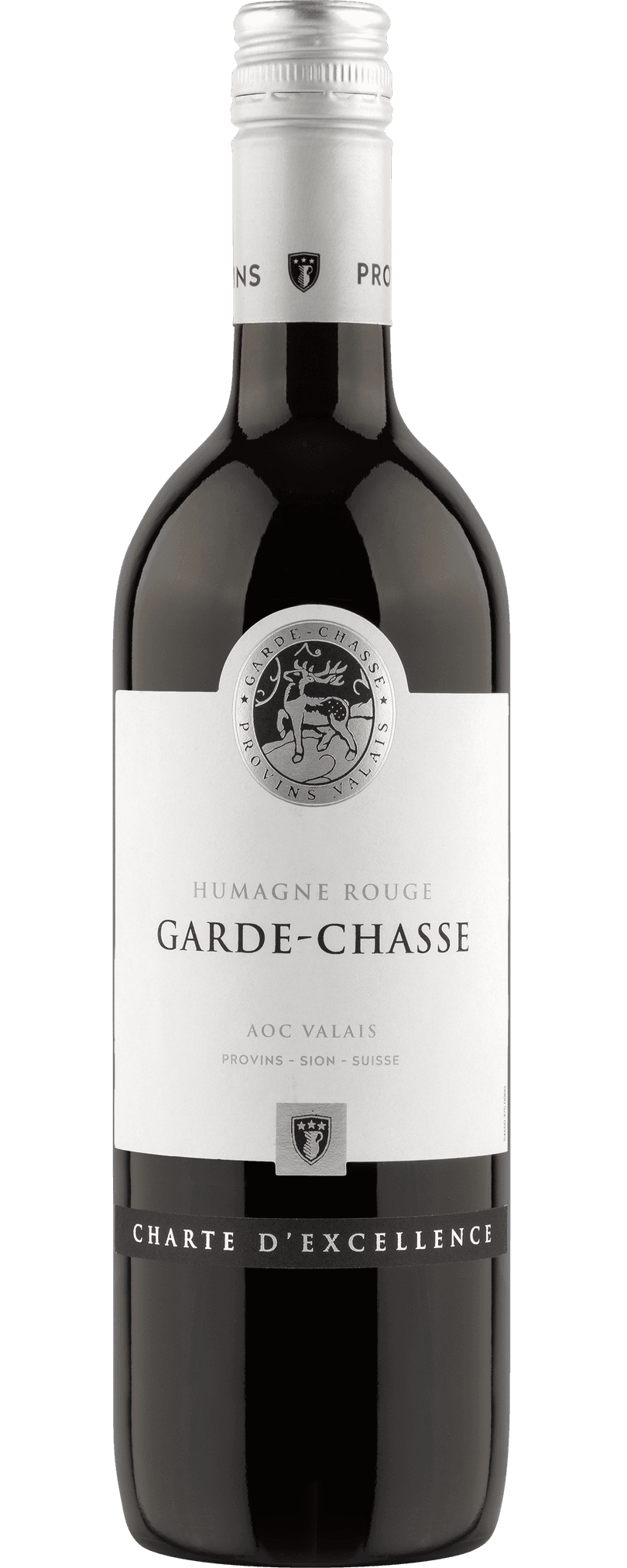 Charte d‘Excellence Humagne Rouge Garde-Chasse AOC Valais